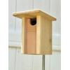 imageDutchCrafters Gillwood Bluebird Cedar Wood Nest Box Outdoor Nesting Box for Birds Wooden Bird House Pole Mount Birdhouse for Outside  Amish Made in USA