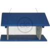 imageDutchCrafters Large Plastic Poly Double Entry Post Mount Bluebird Feeder for Mealworms with Removable Clear Acrylic Sides AllSeason Mealworm Feeder for Wild Songbirds  Made in USA Gray ampamp BlueBlue  Light Gray