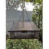 imageDutchCrafters Poly Gilbertson Large Covered Blue Bird Feeders for Outdoors Hanging Bluebird Feeder for Mealworms  Amish USA Made Milwaukee Brown ampamp WeatherwoodMilwaukee Brown  Weatherwood
