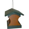 imageDutchCrafters Small Hanging Poly Bird Feeder Blue ampamp Light GrayTurf Green  Cedar