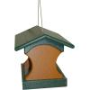 imageDutchCrafters Small Hanging Poly Bird Feeder Blue ampamp Light GrayTurf Green  Cedar