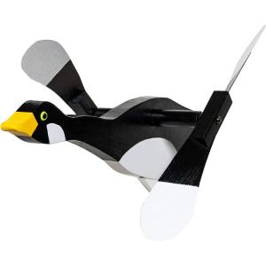 imageDutchCrafters Fun Whirligig Whirlybird Wind Spinner for Outdoors Lawn Garden Yard Dcor  Amish Made in USA OrioleCanadian Goose