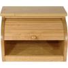 imageDutchCrafters Amish USA Made Solid Wood Countertop Bread Box Bread Holder for Kitchen Counter Large Bread Box for Kitchen Countertop Cherry  NaturalCherry  Natural