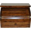 imageDutchCrafters Amish USA Made Solid Wood Countertop Bread Box Bread Holder for Kitchen Counter Large Bread Box for Kitchen Countertop Cherry  NaturalCherry  Michaels Cherry