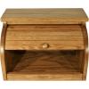imageDutchCrafters Amish USA Made Solid Wood Countertop Bread Box Bread Holder for Kitchen Counter Large Bread Box for Kitchen Countertop Cherry  NaturalOak  Chestnut
