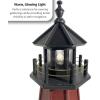 imageDutchCrafters Barnegat NJ Lighthouse Replica Garden Statues with Dusk to Dawn Solar Outdoor Lighting Solar Garden Decor for Outside Lighthouse Gifts  Amish Furniture Made in USA 2 with Base5 with Base