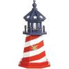 imageDutchCrafters Cape Hatteras NC Decorative Light Up Wooden Lighthouse Outdoor Yard Garden Statue  Amish Made in America 5 PatrioticPatriotic