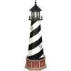 imageDutchCrafters Cape Hatteras NC Decorative Light Up Wooden Lighthouse Outdoor Yard Garden Statue  Amish Made in America 5 PatrioticReplica