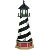 imageDutchCrafters Cape Hatteras NC Decorative Light Up Wooden Lighthouse Outdoor Yard Garden Statue  Amish Made in America 5 PatrioticReplica
