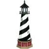 imageDutchCrafters Cape Hatteras NC Decorative Light Up Wooden Lighthouse Outdoor Yard Garden Statue  Amish Made in America 5 PatrioticReplica