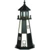 imageDutchCrafters Decorative Wooden Lighthouse Standard Light Bulb Cape Henry Style  Amish Made in USA Patriot BlueWhite 6 FootBlackWhite