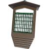imageDutchCrafters Plastic Poly Hanging Bird Feeders for Outdoors with Suet Cake Holder for Woodpeckers Suet Bird Feeders for Outside Wild Birds with Groove and Tail Prop Turf GreenMilwaukee Brown  Weatherwood