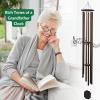 imageLambright Chimes Grandfather Clock Extra Large Personalized Wind Chime Custom Windchimes for Memorial Sympathy Loss Anniversary for Wife Friend Mother Grandmother Pet  Made in America80 Grandfather Clock