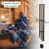 imageLambright Chimes Grandfather Clock Extra Large Personalized Wind Chime Custom Windchimes for Memorial Sympathy Loss Anniversary for Wife Friend Mother Grandmother Pet  Made in America80 Grandfather Clock
