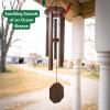 imageLambright Chimes Small Personalized Wind Chime Custom Wind Chimes for Outside Pet Memorial Sympathy Gifts for Loss of Loved One for Women  Amish Made in USA Hearts2Flag