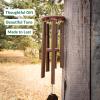 imageLambright Chimes Small Personalized Wind Chime Custom Wind Chimes for Outside Pet Memorial Sympathy Gifts for Loss of Loved One for Women  Amish Made in USA Hearts2Dove