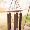 imageLambright Chimes Small Personalized Wind Chime Custom Wind Chimes for Outside Pet Memorial Sympathy Gifts for Loss of Loved One for Women  Amish Made in USA Hearts2Hearts1