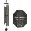 imageLambright Chimes Alpine Whisper 43quot Tall Mocha Personalized Wind Chime Gift for Memorial Sympathy Loss Celebration  Amish Made in America62 Country Music