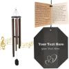 imageLambright Chimes Grandfather Clock Extra Large Personalized Wind Chime Custom Windchimes for Memorial Sympathy Loss Anniversary for Wife Friend Mother Grandmother Pet  Made in America48 Mountain Serenade