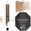 imageLambright Chimes Grandfather Clock Extra Large Personalized Wind Chime Custom Windchimes for Memorial Sympathy Loss Anniversary for Wife Friend Mother Grandmother Pet  Made in America65 Church Bell