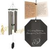 imageLambright Chimes Small Personalized Wind Chime Custom Wind Chimes for Outside Pet Memorial Sympathy Gifts for Loss of Loved One for Women  Amish Made in USA Hearts2Hearts1