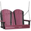 imageLuxCraft 4 Adirondack Swing  Available in 22 ColorsCherrywood and Black