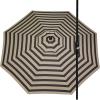 imageLuxCraft 9 Foot Patio Umbrella with Weather Resistant Fabric  Outdoor Umbrellas for Patio with Tilting Aluminum Frame Black or White Umbrella Frame for OutsideBerenson TuxedoBlack Frame