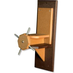 imageDutchCrafters Poly Corn Cob Squirrel Feeder Turf Green ampamp YellowTudor Brown  Cedar