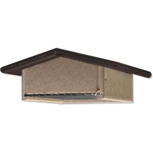 imageDutchCrafters Upside Down Suet Hanging Poly Bird Feeder Tudor Brown ampamp WeatherwoodTudor Brown  Weatherwood