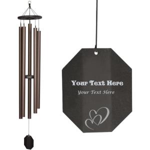 imageLambright Chimes Big Ben Extra Large 82quot Tall Terra Personalized Wind Chimes for Outside Custom Windchimes for Women Anniversary House Warming Memory Sympathy Loss Celebration62 Court Haus