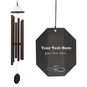 imageLambright Chimes Victory Bells of Jericho 44quot Tall Copper Personalized Wind Chimes for Outside Sympathy Gifts for Loss of Loved One Dog Memorial Gifts Windchimes in Memory of Loved One Garden Decor37 Melody of the Heart