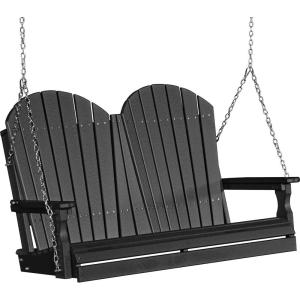 imageLuxCraft 4 Adirondack Swing  Available in 22 ColorsBlack