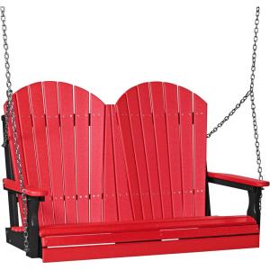 imageLuxCraft 4 Adirondack Swing  Available in 22 ColorsRed and Black
