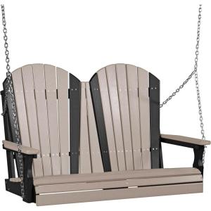 imageLuxCraft 4 Adirondack Swing  Available in 22 ColorsWeatherwood and Black
