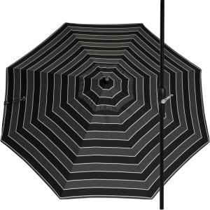 imageLuxCraft 9 Foot Patio Umbrella with Weather Resistant Fabric  Outdoor Umbrellas for Patio with Tilting Aluminum Frame Black or White Umbrella Frame for OutsidePeyton GraniteBlack Frame