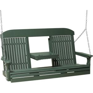 imageLuxCraft Classic Swing with Fold Down Console  5 GreenGreen