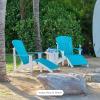 imageLuxCraft Deluxe Adirondack Chair  Available in 32 Color OptionsTangerine  White