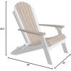 imageLuxCraft Folding Adirondack Chair  Available in 32 ColorsBirch  White