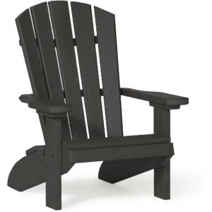 imageDutchCrafters Poly Kids Adirondack Chair Outdoor Chair for Kids Ages 38 Durable ChildSized Patio Seating for Camping and Backyard Play  Amish Made in USA TurquoiseBlack