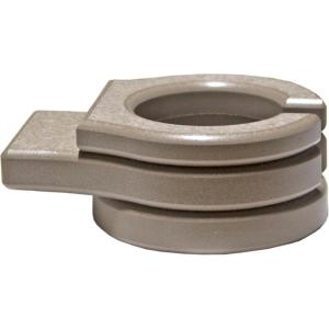 imageLuxCraft Adirondack Chair Cup Holder Attachment for Outdoor Lounge Furniture Stationary Drink Holder for Swings Gliders Bench Deck or Camping Chair  Amish Made in America Dove GrayWeatherwood