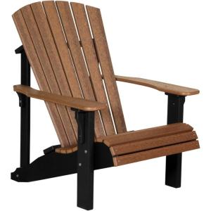 imageLuxCraft Deluxe Adirondack Chair  Available in 32 Color OptionsAntique Mahogany  Black