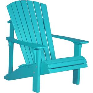 imageLuxCraft Deluxe Adirondack Chair  Available in 32 Color OptionsAruba Blue