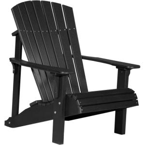 imageLuxCraft Deluxe Adirondack Chair  Available in 32 Color OptionsBlack