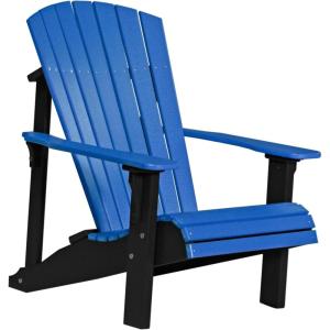 imageLuxCraft Deluxe Adirondack Chair  Available in 32 Color OptionsBlue  Black