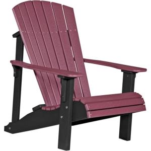 imageLuxCraft Deluxe Adirondack Chair  Available in 32 Color OptionsCherrywood  Black