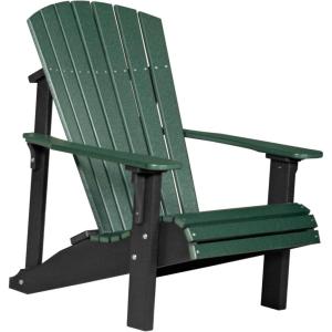 imageLuxCraft Deluxe Adirondack Chair  Available in 32 Color OptionsGreen  Black