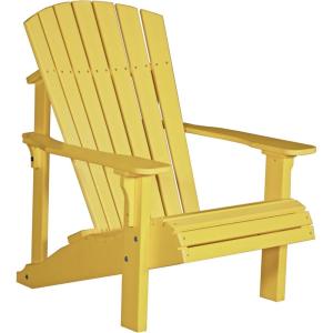 imageLuxCraft Deluxe Adirondack Chair  Available in 32 Color OptionsYellow