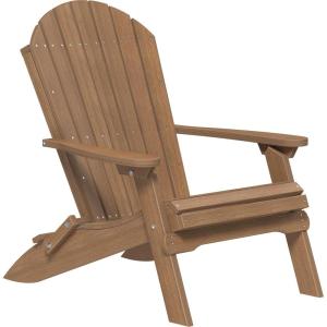 imageLuxCraft Folding Adirondack Chair  Available in 32 ColorsAntique Mahogany