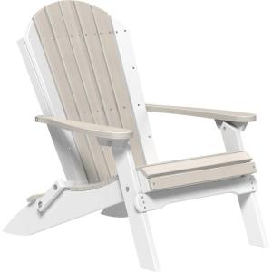 imageLuxCraft Folding Adirondack Chair  Available in 32 ColorsBirch  White
