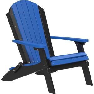 imageLuxCraft Folding Adirondack Chair  Available in 32 ColorsBlue  Black